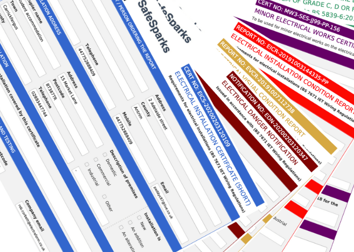 Understanding the Different Types of Electrical Certificates in the UK